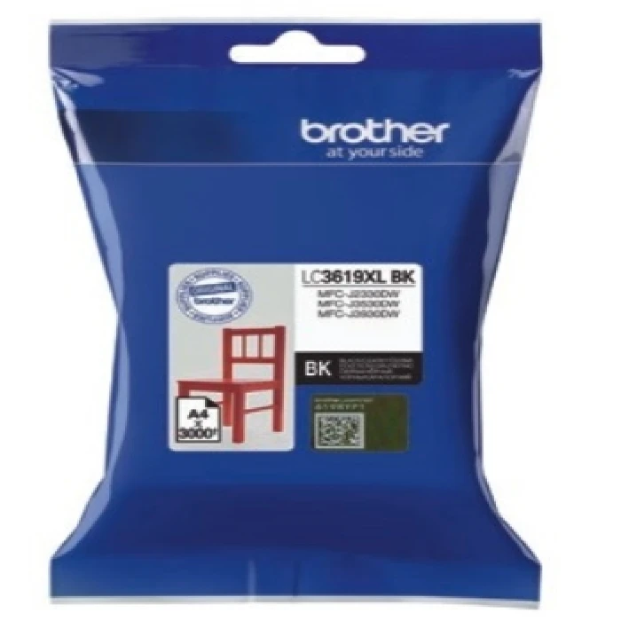Polnjenje kartuše Brother LC-3619XL BLACK za 3000 strani